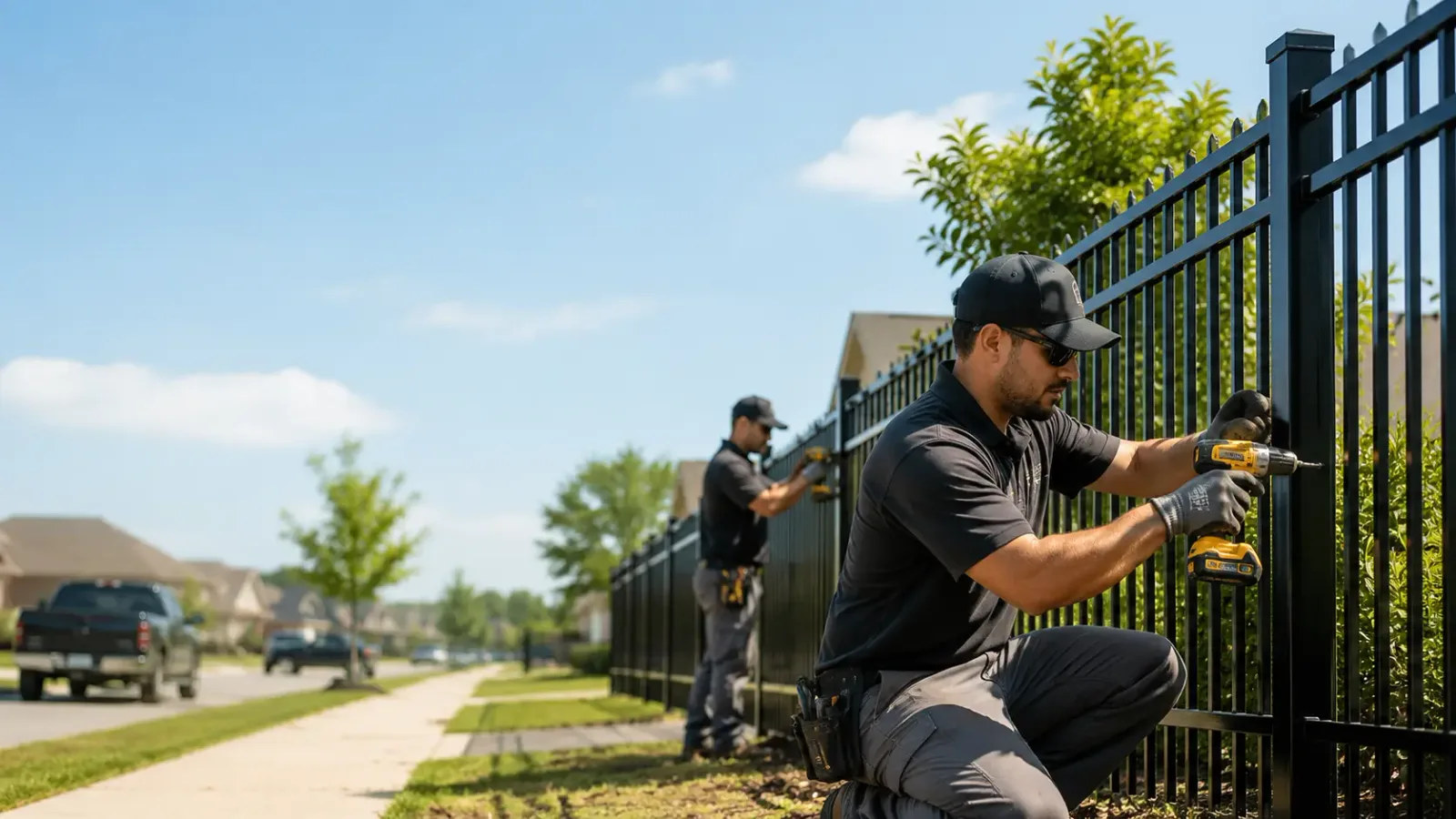 Metal Fence Installation in Bessie, OK